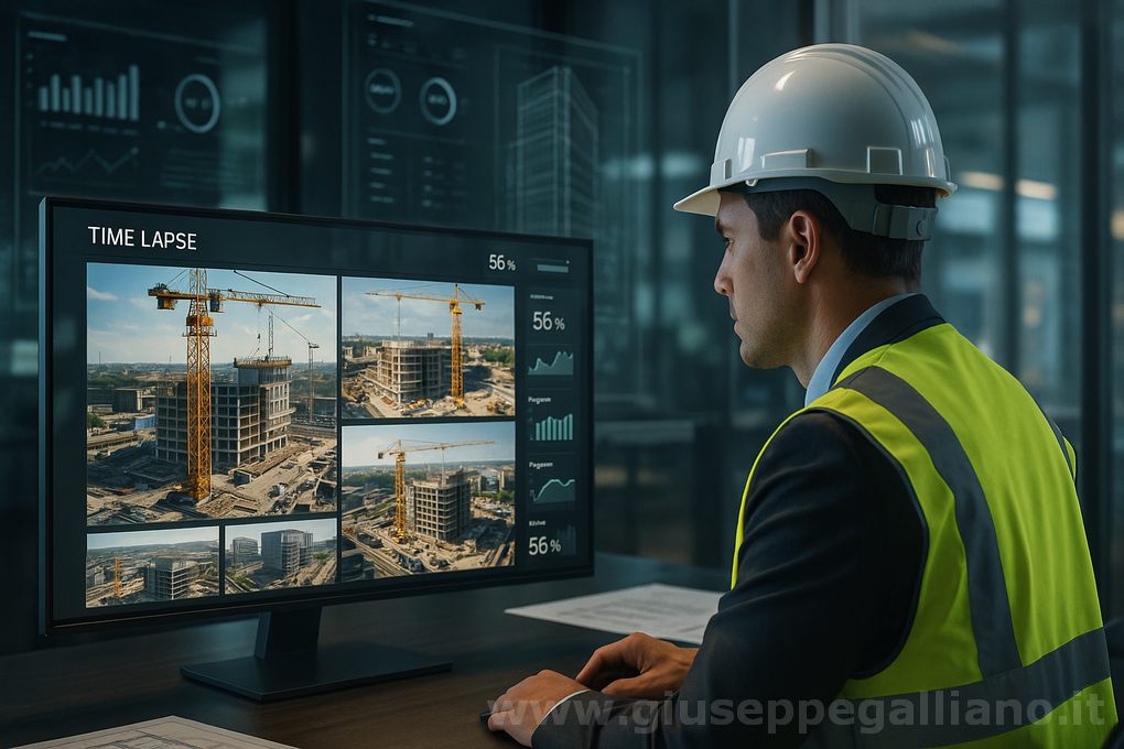 time lapse construction site