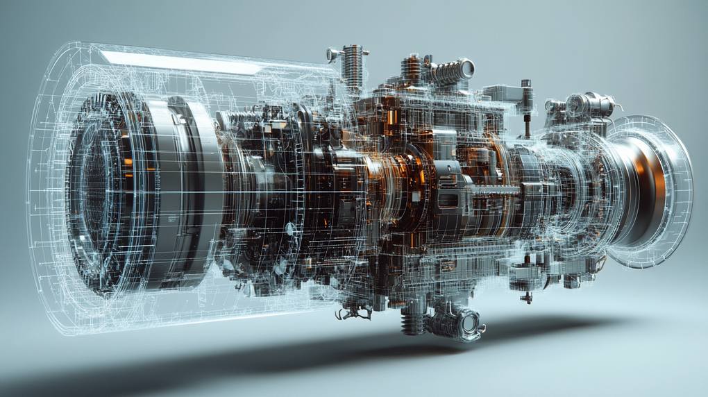 3d animation machinery