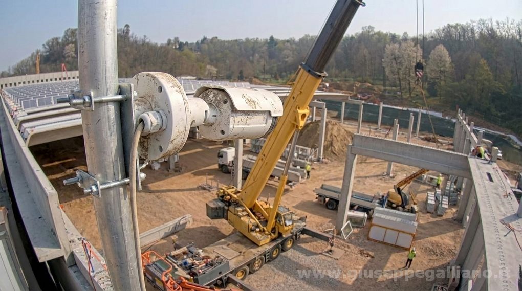 time lapse Construction Site Monitoring